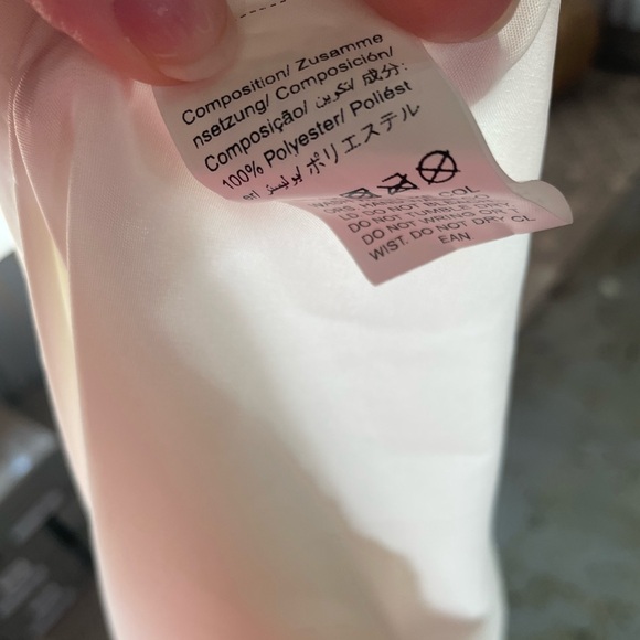 SHEIN Fringe and Rhinestone Long Sleeve Button Down White Top Size Large - Picture 9 of 10